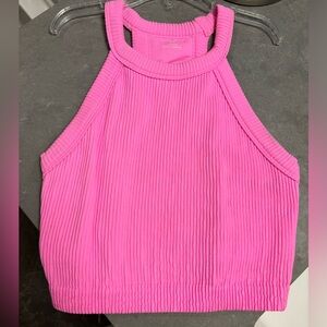 Aerie Seamless High Neck Bra Top